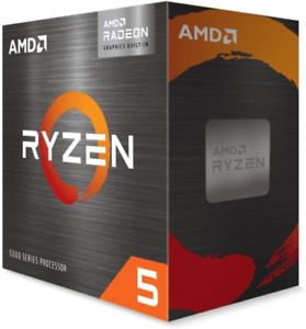 AMD Ryzen 5 5600G 6-core, 12-Thread Processor with Wraith Stealth Cooler,...
