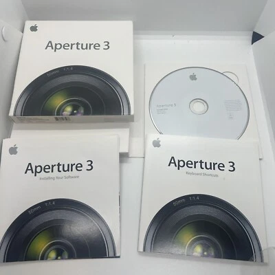 Apple Aperture v.3.0 Full Retail Version Still in Original Package/USED UNTESTED - Image 1 of 2