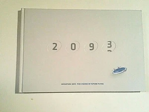 Finnair Space Craft signiertes Buch Raumfahrzeug Haglund 2093 Zukunft jungfräulich blau Sehr guter Zustand - Bild 1 von 12