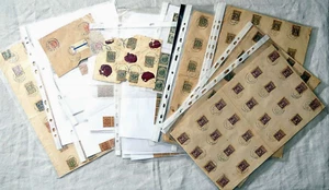 Gran colección de sellos polacos, primera mitad del siglo XX, sin cheques, 29 hojas - Imagen 1 de 24