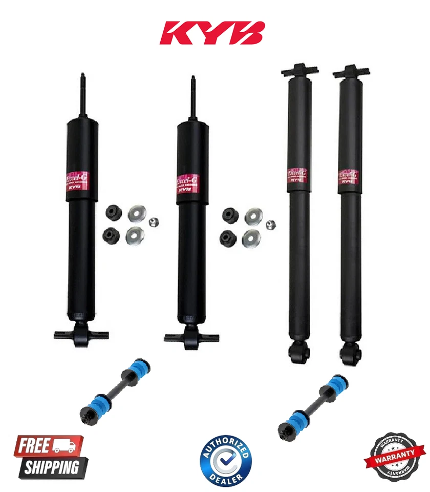 Amortiguador delantero y trasero completo con barra estabilizadora para 03-10 Chevy Express 2500 3500 Foto 1 de 1