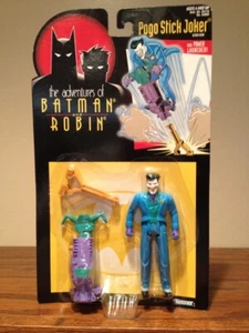 ¡FIGURA DE ACCIÓN JOKER PALO POGO LAS AVENTURAS DE BATMAN Y ROBIN! ¡SELLADO! Casi nuevo! - Imagen 1 de 2