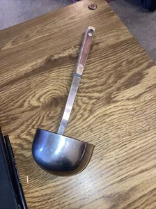 Vintage Stainless Ladle with Wood Handle, Made in Japan 10" Total Length  - Picture 1 of 4