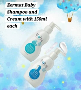 Zermat para bebe Crema Corporal Y Shampoo Body Wash 2 Pc Set - Picture 1 of 3