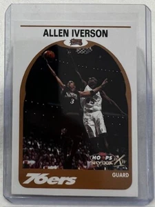 Tarjeta de baloncesto Allen Iverson 1999-00 NBA Hoops Decade #62 Philadelphia 76ers - Imagen 1 de 2