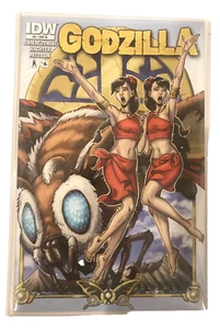 GODZILLA #6 MOTHRA TWINS 1:10 VARIANTE DE INCENTIVO MINORISTA IDW SWIERCZYNSKI 2012 - Imagen 1 de 1
