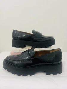 Zapatos Mocasines Franco Sarto Mujer Balin Negro Plataforma Talla 6M - Imagen 1 de 8