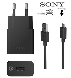 Original SONY Schnell Ladegerät + Ladekabel Xperia X / X Performance / XA - Bild 1 von 6