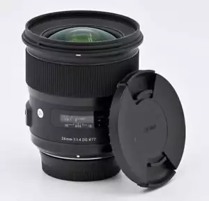 * USED * Sigma 24mm f/1.4 DG HSM ART lens for Nikon F - Picture 1 of 3