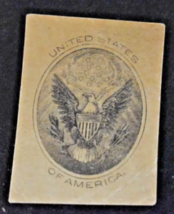 1907 - U.S. Postcard Sc# UX19 McKinley Great Seal Postcard Cuts - Used - Picture 1 of 2