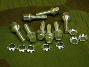 Knucklehead, Panhead, Shovelhead Cad Plated Tappet Guide Screws.. Made in USA - Picture 1 of 1