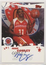 2009-10 Topps McDonald's All-American Game-Day Auto Mike Conley #B2 Auto