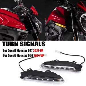 LED Turn Signal Blinker Integrated Tail Light For Ducati Monster 937 950 21-23 - Picture 1 of 11