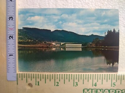 Postcard Covered bridge over Dexter Lake, Oregon - Image 1 of 4