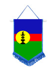 New Caledonia Car / Wall Pennant With Colour Border Great Souvenir