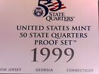 U S 1999 P State Quarters Set Proof