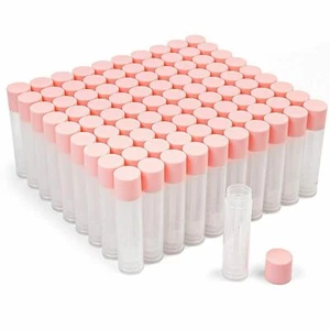 60PCS Lip Balm Tubes Empty 5.5ml Clear Container DIY Cosmetic Makeup Refillable - Picture 1 of 8