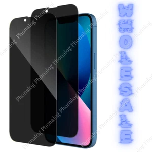 For iPhone 15 14 13 12 11 X Privacy Anti Spy Tempered Glass Screen Protector Lot - Picture 1 of 28