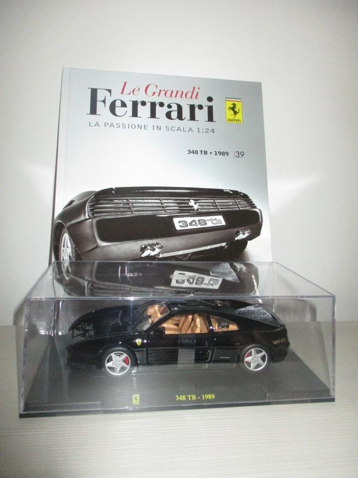 FERRARI 348 TB 1989 CON FASCICOLO "LE GRANDI FERRARI" CENTAURIA SCALA 1:24 - Immagine 1 di 1