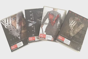 Vikings Seasons 1-3 plus Season 4 Volume 1 DVD Region 4 Free Postage - Picture 1 of 4