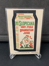 1974 Topps Original  Wacky Packages 7th Series Slopicana