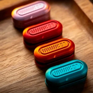 Fidget Slider EDC Push Slider 01EDC POD metallo adulti sollievo stress giocattoli regali - Foto 1 di 30