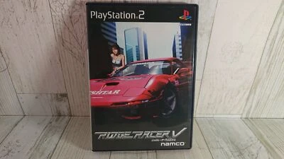 PS2 Ridge Racer V - Japanese Version - Namco - Racing Classic - USED Game - Image 1 of 4