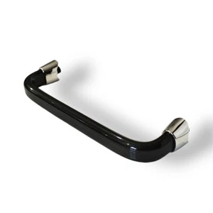 VW Beetle Dash Grab Handle 1968 onwards late Beetle Aluminium BLACKCHROME AAC419 - Picture 1 of 9