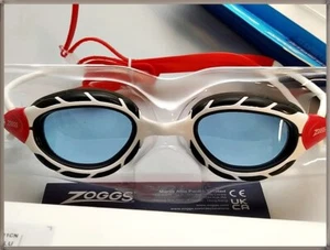 Zoggs PREDATOR Schwimmbrille Fitness m. Weitblick Advanced Ultra Fit Rollenbügel - Picture 1 of 7