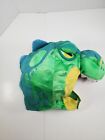 Youth Dinosaur Head Costume Piece Stuffed Embroidered Eyes