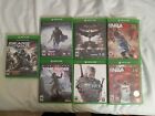 Xbox One Games Lot Bundle Gears Of War, Tombraider, Batman, Nba 2K, Witcher 3