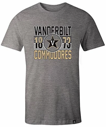 NCAA Vanderbilt Commodores Adult NCAA Retro Stacked Image One Everyday Short Cover