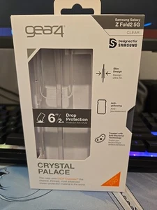 Samsung Galaxy Z Fold2 5G Gear 4 Crystal Palace Hard Case Clear New In Box - Photo 1 sur 3