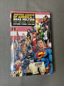 Liga de la Justicia de América por Brad Meltzer La Edición Deluxe HC DC Sellado - Imagen 1 de 2