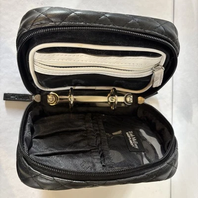 Trish McEvoy Maquillaje Pequeño Planificador Cuero Vegano Organizador Bolso/Kit  Foto 1 de 4