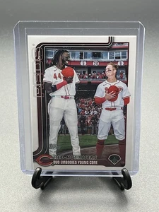 2025 Topps Update Series - Veteran Combos Elly De La Cruz/Matt McLain #US331 - Picture 1 of 2