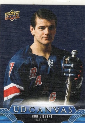 2023-24 Upper Deck Canvas C250 Rod Gilbert SP - Image 1 of 2