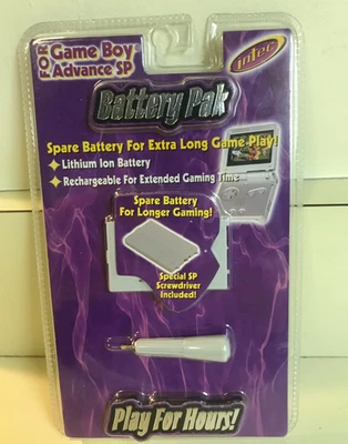 Batería recargable Intec para Nintendo Gameboy Advance SP Foto 1 de 4