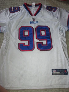 Reebok Onfield weiß Buffalo Bills #99 Marcell Dareus Trikot genäht Herren 50 - Bild 1 von 3