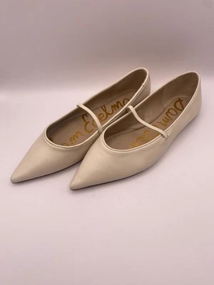 Sam Edelman Mujer Marfil Nesta Mary Jane Punta Plana Talla 8 Foto 1 de 4