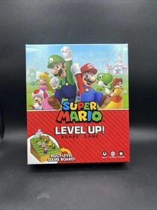 Super Mario Level Up! Brettspiel Nintendo 2017, Komplettschaden geöffnete Verpackung - Bild 1 von 7