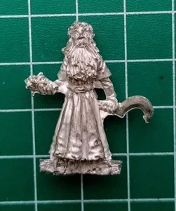 Vintage Citadel Druid & Sickle - Metal OOP Warhammer/Talisman GW 1980s - Picture 1 of 2
