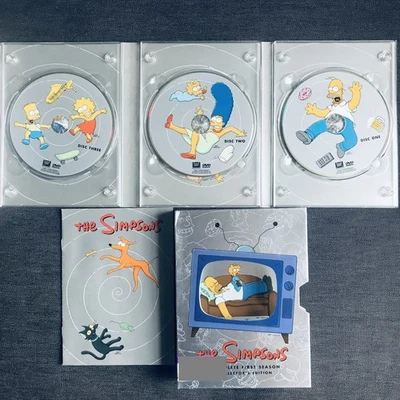 The Simpsons Complete First Season DVD 2001 3-Disc Collectors Edition Box Set Foto 1 de 4
