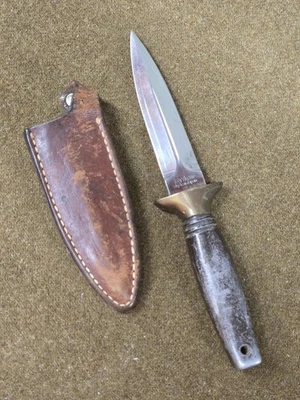 Cuchillo Bota Agente Especial Kershaw De Colección con Funda Original Foto 1 de 4