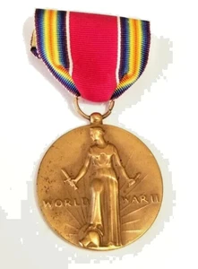 **WWII Medal and Pin "Freedom from Fear and Want" USA** - Picture 1 of 2