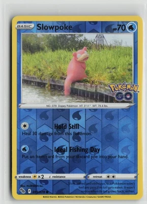 Pokemon TCG Pokemon Go Slowpoke x1 NM Reverse Holo 019 - Image 1 of 2