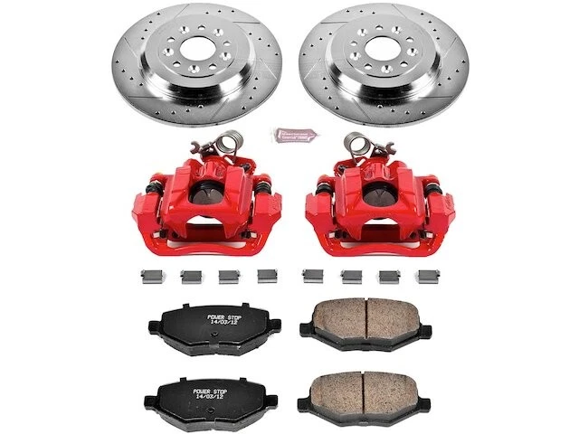 Kit de pastillas de freno trasero y rotor para Ford Taurus 2013-2019 2014 2015 2016 XN551XD Foto 1 de 1