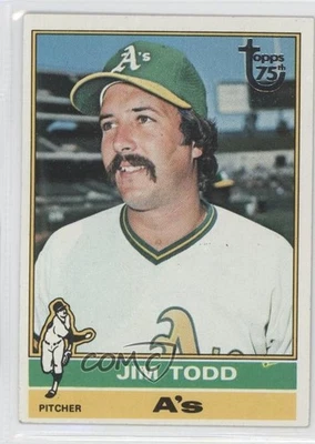 Estampilla grande de recompra Topps 2014 75 aniversario Jim Todd #1976-221 0 kb5 Foto 1 de 3