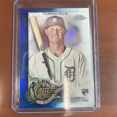 2022 Allen & Ginter Chrome Spencer Torkelson Blue Refractor Rookie RC /150🔥📈 - Image 1 of 4