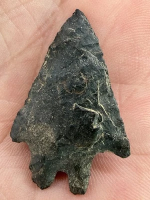 Authentic Pennsylvania Indian Artifact Bifurcated Projectile Point Arrowhead OH - Image 1 of 4